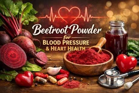 Beetroot Powder for Blood Pressure & Heart Health